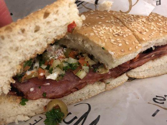 Half Muffaletta