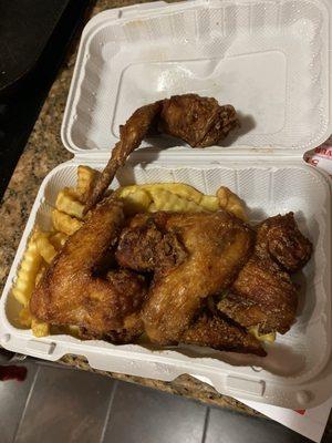 F1. Fried Chicken Wings F9. French Fries