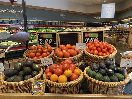 Beautiful produce. The smell was amazing!