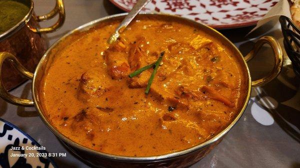 Butter chicken.