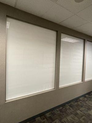 Frost Window Film / Tint
Privacy For Conference Room 
Professional Look