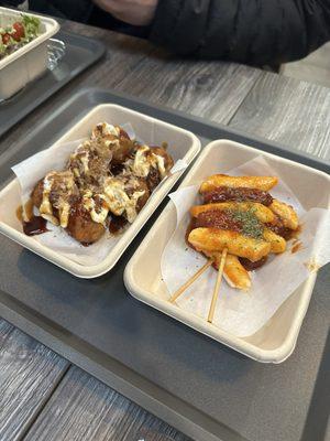 takoyaki and sotteok