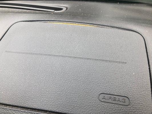 Wife's airbag recall service