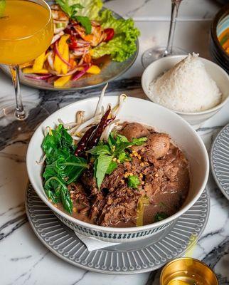 Beef noodles soup