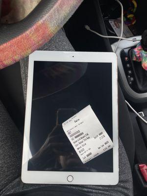 repaired ipad with receipt of $115