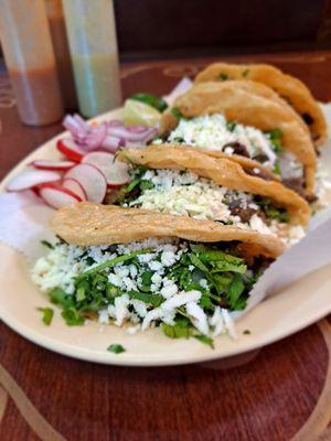 Tacos Dorados de Asada