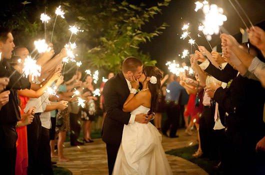 Sparklers For Weddings