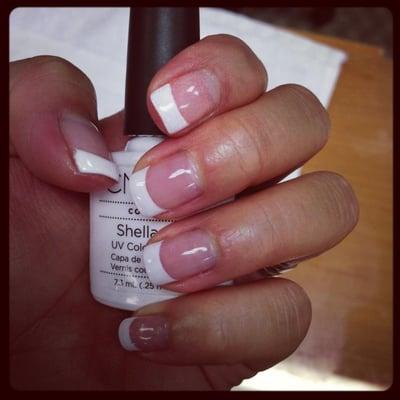 French Shellac Manicure