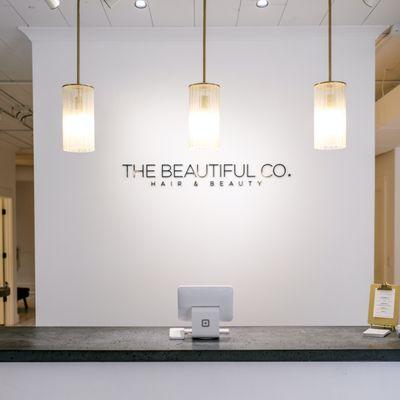 The Beautiful Co. Salon Front Desk