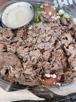 Greek Steak Salad