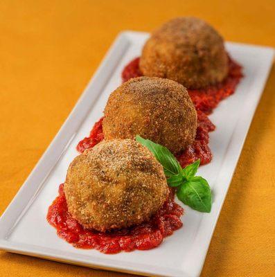 Home made Arancini Balls now available. Minimum order 25