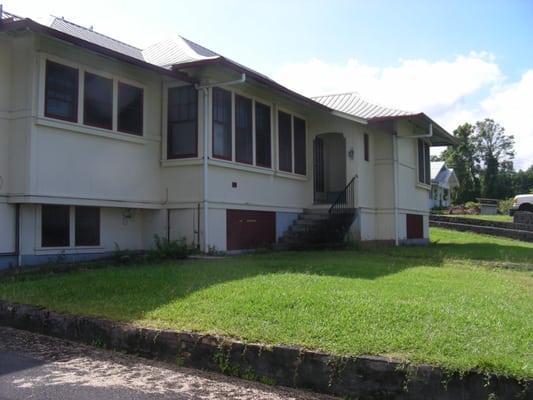 The new office before we started restoration. See East Hawaii Wellness on FB for progress reports & new photos.