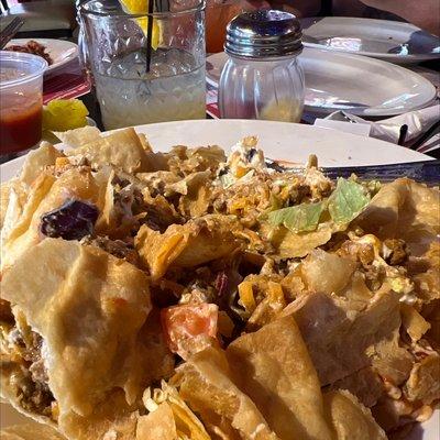 Taco Salad and my Co-co Lemon Martini EVERYTHING IS DELICIOUS!!! The service is great!! MUST COME !! One of the best restaurants in town !!