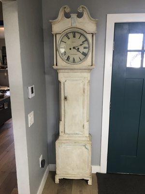 Late 1800's Pratt Nottingham 7 Day Grandfather Clock