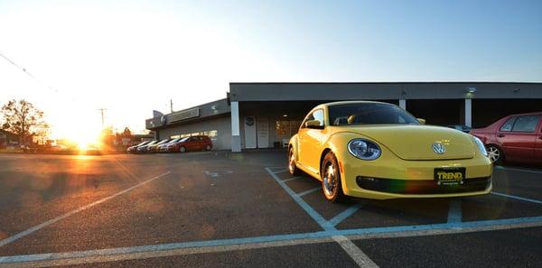 Sundown with a Saturn Yellow.