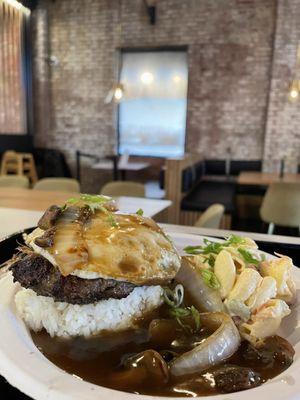 Loco moco from Shaka