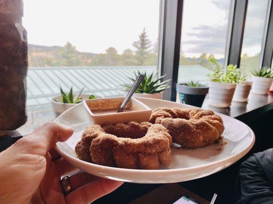 Churro doughnut