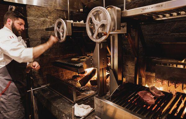 The art of wood fired cooking.