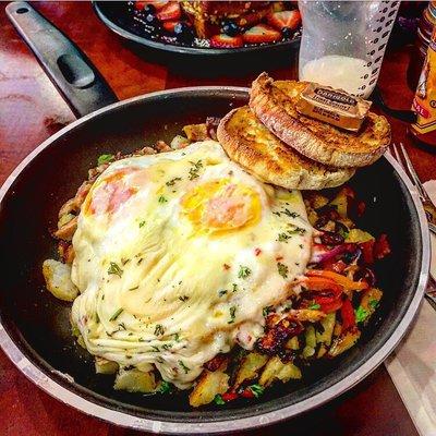 Hangover skillet.