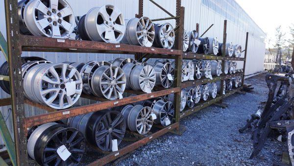 OEM Wheels and various brands of Tires are available!