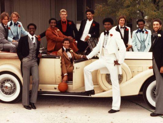 Marquette men's basketball team 1977 photo shoot with Sports Illustrated.