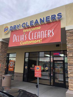 New signage for Tide Dry Cleaners