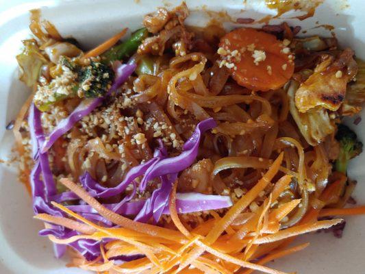 Pad Thai with chicken