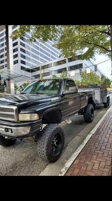 Upgraded truck for heavy hauling