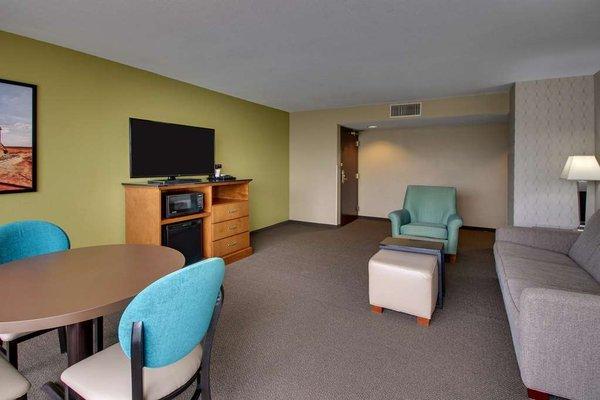 Oversized Two-room King Suite Guestroom