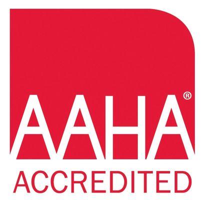 We are an AAHA accredited hospital