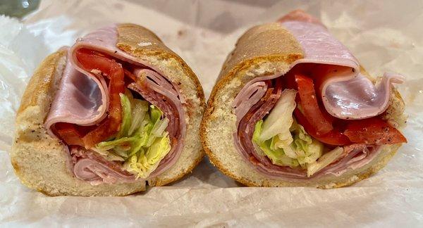 Small Italian hoagie