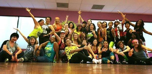 Special Zumba Master Class with 3 Zumba Jammers.  What a treat!!