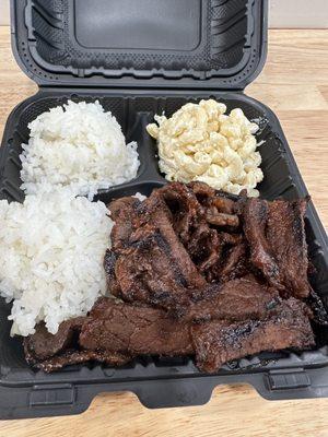 flame broiled rib eye plate