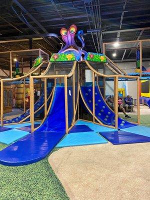 The indoor playground for ages 10 and under.