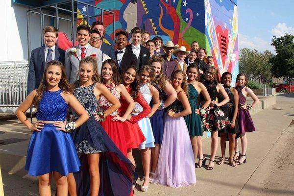 Proms love our buses!