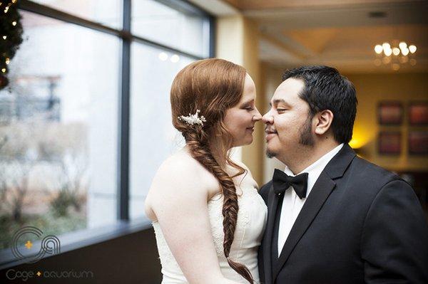 One of my all time favorite photos of me and my husband, thanks Cage + Aquarium!