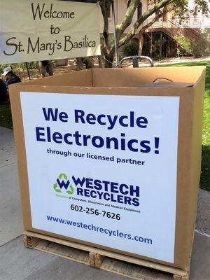 We are here to support your recycling efforts.