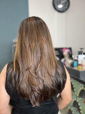 Highlights with permanent color