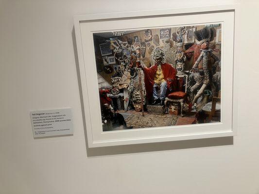 Ted Degener, Gregory Womack, Mr. Imagination, Sits On A Bottle Cap Throne In His Home In Bethlehem, Pennsylvania, 2006