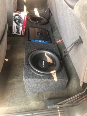 New subs and box