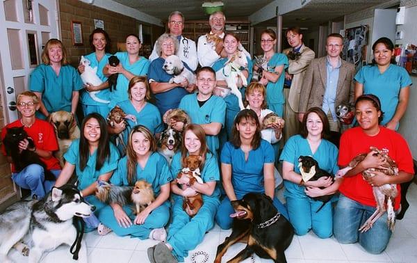 The doctors and staff at Sierra Animal Hospital