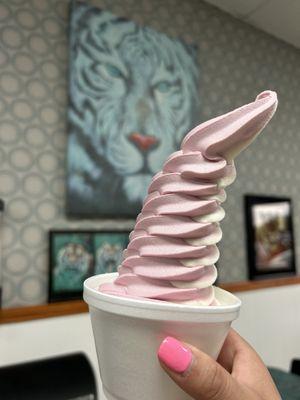 Pineapple raspberry swirl