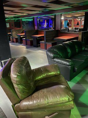 TV lounge area