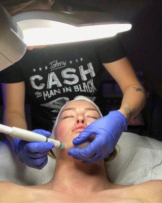 The Signature Hydrafacial treatment