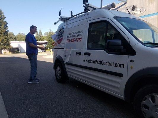 Steve & Robert are doing an amazing job on my company van.