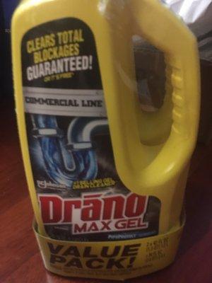 Drano Max Gel