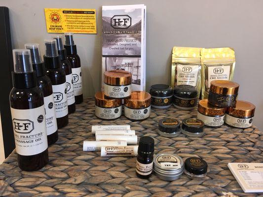 Full Spectrum CBD/Hemp products available at the coffee joint!