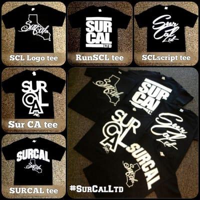 Sur Cal Limited™ clothing company's finished product by 3rd World Unlimited Graphics & Prints.