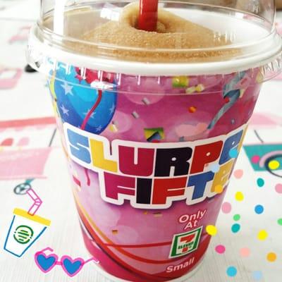 Free slurpee day!!!!!