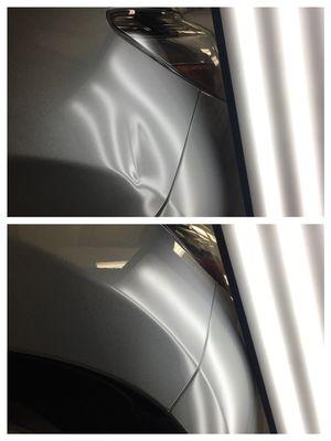 Fender dent